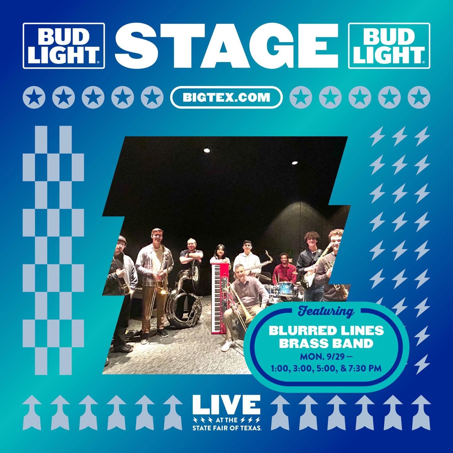 Blurred Lines Brass at the State Fair of Texas!
